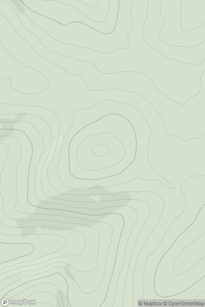 Thumbnail image for Black Hill [The River Tweed to the English Border] [NT600067] showing contour plot for surrounding peak